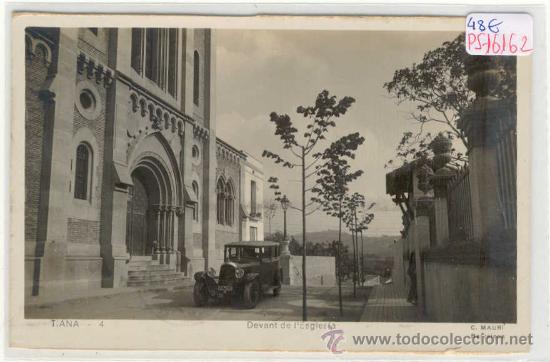Postkarten: (PS-16162)POSTAL FOTOGRAFICA DE TIANA-DEVANT DE L&acute;ESGLESIA