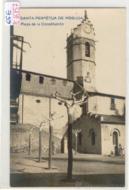 Postkarten: (PS-16157)POSTAL FOTOGRAFICA DE SANTA PERPETUA DE LA MOGUDA-PLAZA DE LA CONSTITUCION