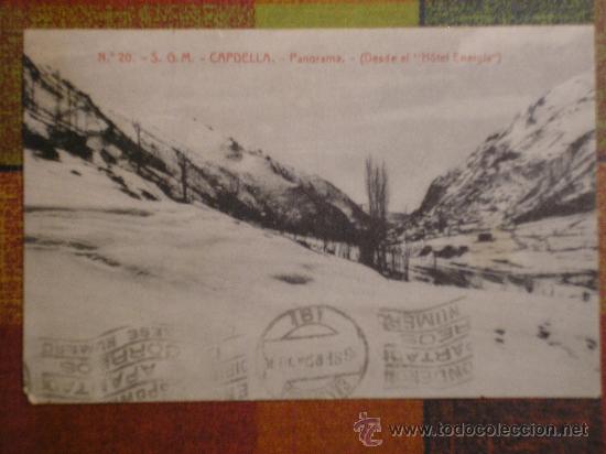 Postales: POSTAL DE CAPDELLA PANORAMA FRANQUEADA - Foto 1