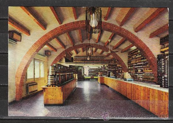 Postales: 8 - LA TINA (INTERIOR). ESPARRAGUERA. DEGUSTACION GRATUITA DE VINOS Y LICORES