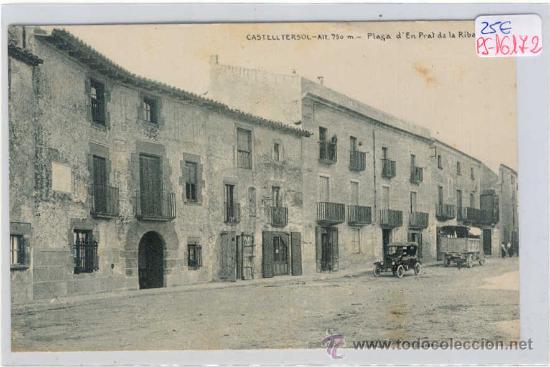 Postkarten: (PS-16172)POSTAL DE CASTELLTERSOL-PLA&Ccedil;A D&acute;EN PRAT DE LA RIBA