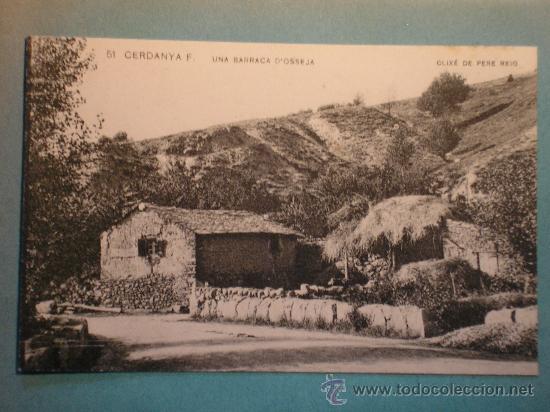 Postales: POSTAL CERDANYA BARRACA D&acute;OSSEJA - Foto 1