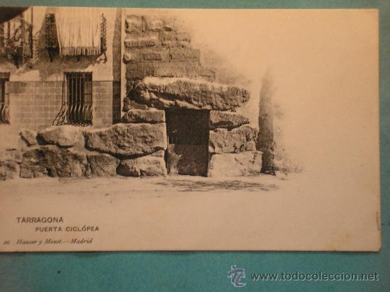 Postales: POSTAL TARRAGONA PUERTA CICL&Oacute;PEA - Foto 1