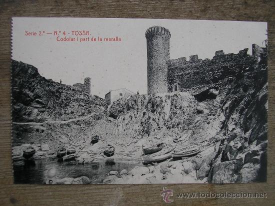 Postales: postal tossa  codolar i part de la muralla - Foto 1