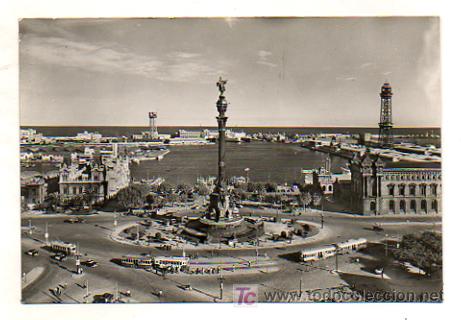 Postales: BARCELONA. MONUMENTO A COL&Oacute;N. (ZERKOWITZ) - Foto 1