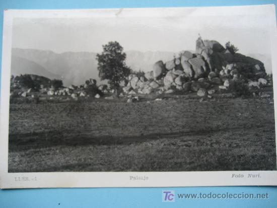 Postales: Lles. Lerida. N&ordf; 1  Paisaje. Foto Nuri. Postal sin circular