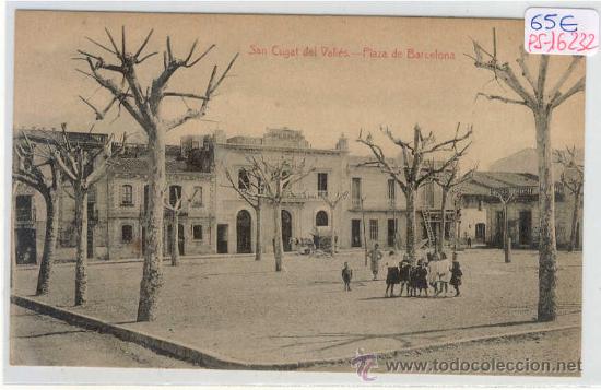 Postkarten: (PS-16232)POSTAL DE SAN CUGAT DEL VALLES-PLAZA DE BARCELONA