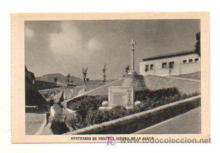 Cartoline: SANTUARIO DE NUESTRA SE&Ntilde;ORA DE LA GLEVA. CRUZ DE T&Eacute;RMINO. (HUECOGRABADO FOURNIER)