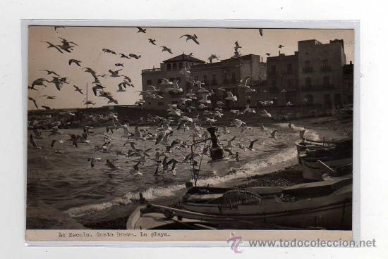 Postales: LA ESCALA - COSTA BRAVA , LA PLAYA - Foto 1