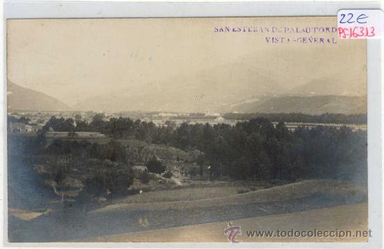 Postcards: (PS-16313)POSTAL FOTOGRAFICA DE SAN ESTEBAN DE PALAUTORDERA-VISTA GENERAL