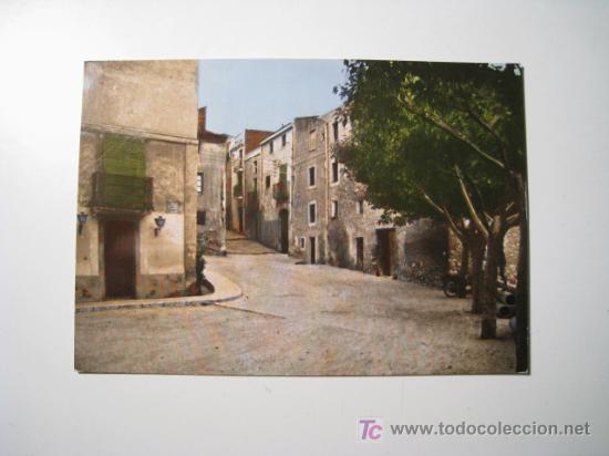 Postales: POSTAL LA RIBA: PLA&Ccedil;A DEL PONT (RAE) - Foto 1