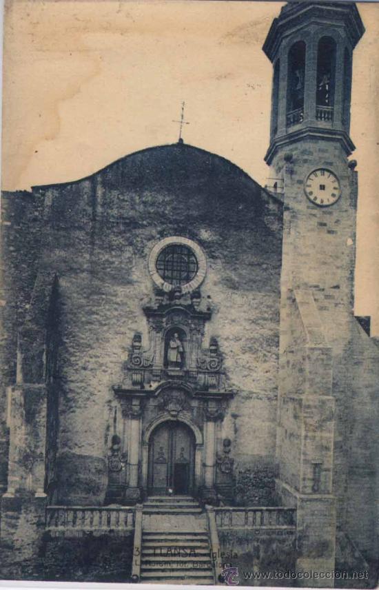 Postales: LLANSA (GERONA).-IGLESIA - Foto 1