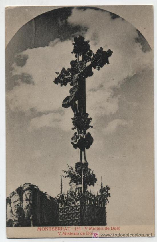 Postales: Montserrat.- V Misteri de Dol&oacute;. - Foto 1