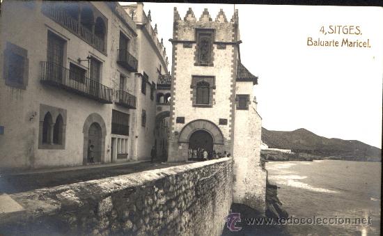 Postales: SITGES : Baluarte Maricel - Foto 1