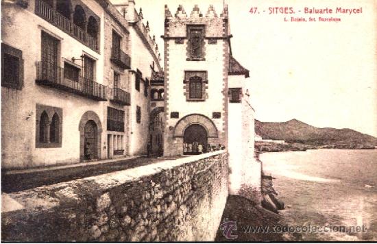 Postales: SITGES : Baluarte Maricel - Foto 1