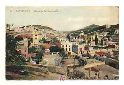 Postales: BARCELONA. BARRIADA DE VALLCARCA. - Foto 1