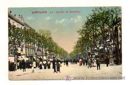 Postales: BARCELONA. RAMBLA DE CANALETAS. - Foto 1