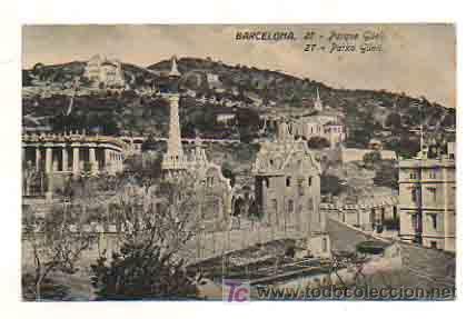 Postales: BARCELONA. PARQUE G&Uuml;ELL. - Foto 1