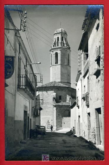 Postales: SAN MARTI DE MOLDA, LERIDA, CALLE DE LA IGLESIA, FOTOGRAFICA, P37902