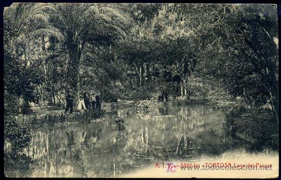 Postales: TORTOSA (Tarragona) : A.T.V. N&ordm; 2320 bis - Lago del Parque