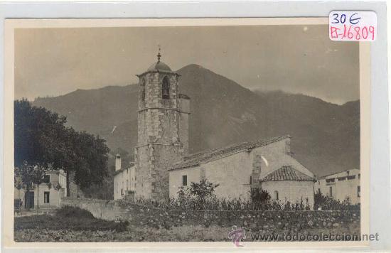 Postkarten: (PS-16809)POSTAL FOTOGRAFICA DE SAN ESTEVE DE PALAUTORDERA-ESGLESIA