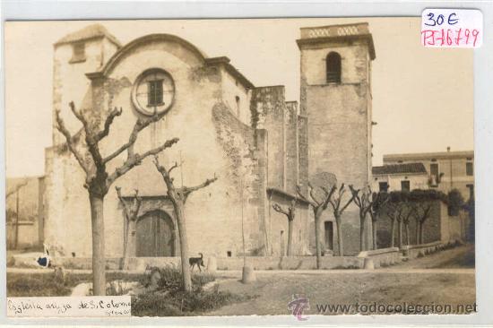 Postkarten: (PS-16799)POSTAL FOTOGRAFICA DE SANTA COLOMA-ESGLESIA