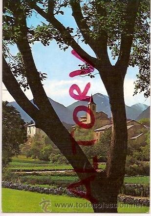 Postkarten: POSTAL A COLOR 5257 PIRINEOS DE LERIDA EL PALLARS IGLESIA PARROQUIAL VALENCIA DE ANEU GARCIA GARRABE