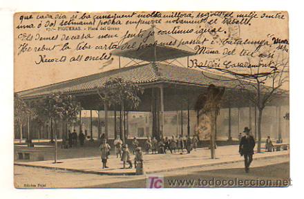 Postales: FIGUERAS. PLAZA DEL GRANO. - Foto 1