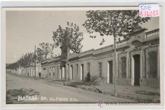 Postkarten: (PS-17223)POSTAL FOTOGRAFICA DE MATARO-RONDA ALFONSO XII