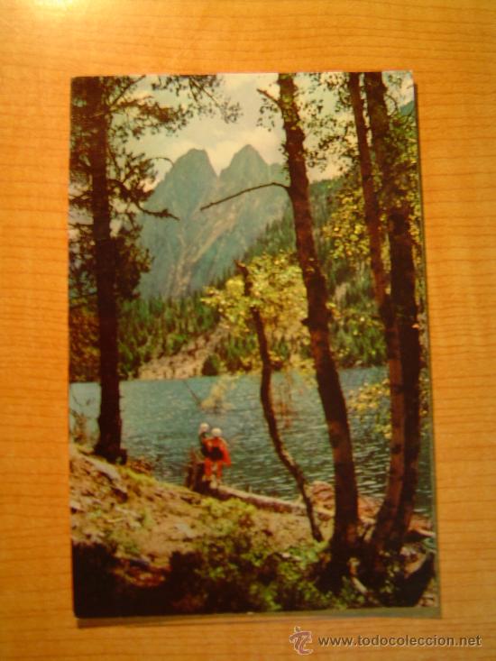 Postales: POSTAL PIRINEOS CENTRALES LAGO DE SAN MAURICIO Y ELS ENCANTATS SIN CIRCULAR