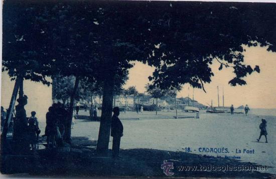 Postales: CADAQU&Eacute;S (GERONA).- LA FONT - Foto 1