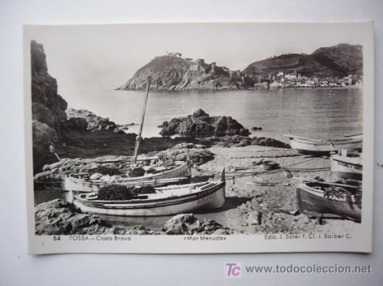 Postales: TOSSA.  N&ordm; 54.  ED. J. SOLER. - Foto 1