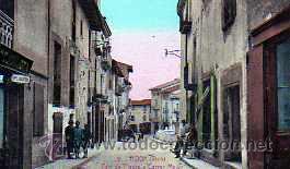 Cartoline: POSTAL RODA DE TER PART DE PLASSA Y CARRER MAJOR