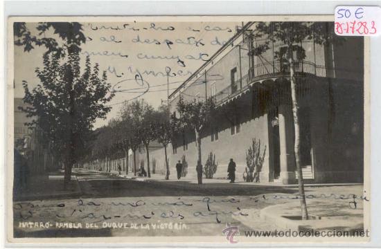 Postkarten: (PS-17283)POSTAL FOTOGRAFICA DE MATARO-RAMBLA DEL DUQUE DE LA VICTORIA