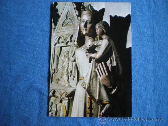 Cartes Postales: POSTAL MONESTIR SANT JOAN DE LES ABADESSES SANTA MARIA LA BLANCA S. XIV NO CIRCULADA
