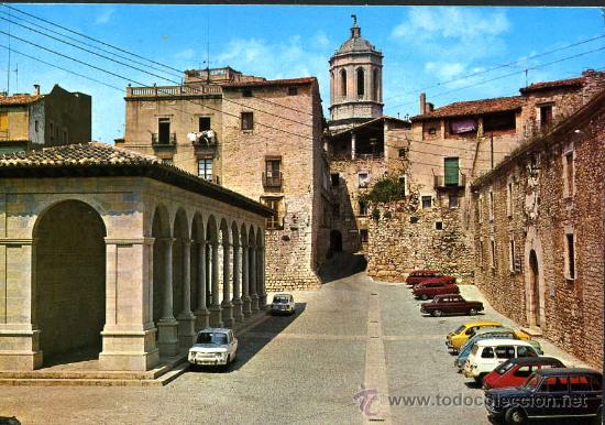 Postales: POME5 17008 Gerona coches - Foto 1