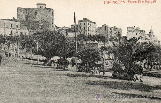 Postales: Tarragona Paseo de Pi y Margal - Thomas - Foto 1