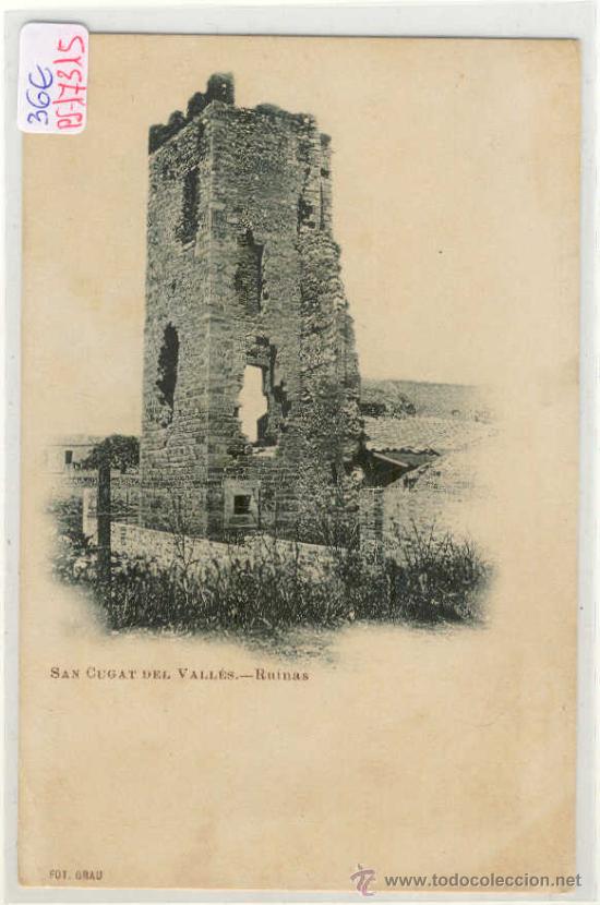 Postkarten: (PS-17315)POSTAL DE SAN CUGAT DEL VALLES-RUINAS