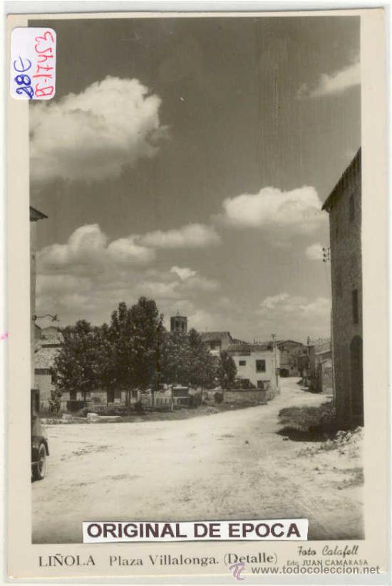 Postales: (PS-17453)POSTAL DE LI&Ntilde;OLA(LLEIDA)-PLAZA VILLALONGA