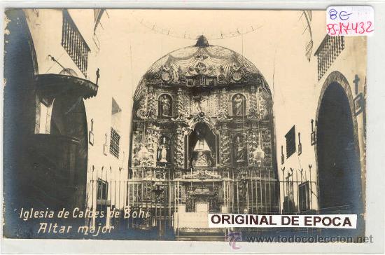 Postales: (PS-17432)POSTAL FOTOGRAFICA DE CALDES DE BOHI-ALTAR MAJOR