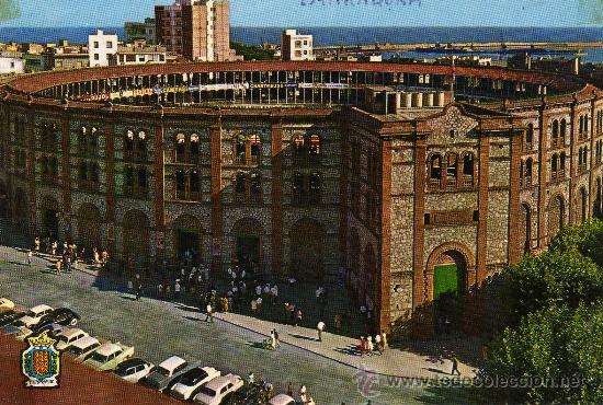 Postales: POSTAL CIRCULADA,SIN SELLO DE TARRAGONA.PLAZA DE TOROS.