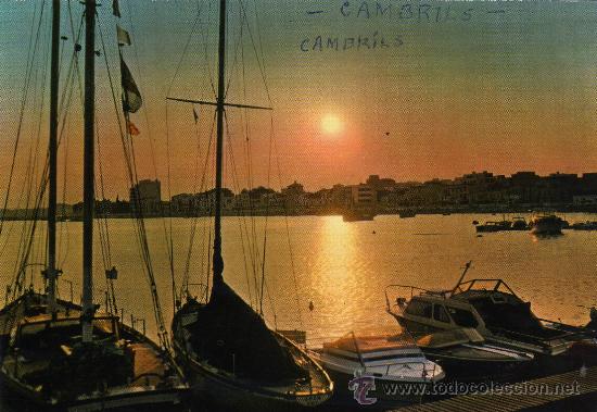 Postales: POSTAL CIRCULADA DE CAMBRILS,TARRAGONA.ATARDECER. - Foto 1