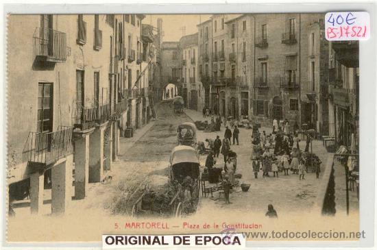 Postkarten: (PS-17521)POSTAL DE MARTORELL-PLAZA DE LA CONSTITUCION