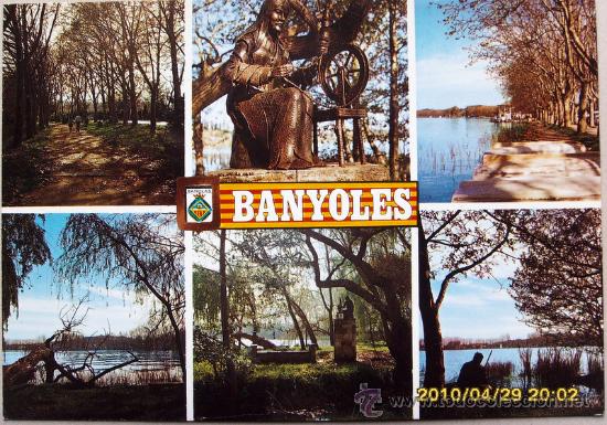 Postales: BANYOLES Diversos aspectos del lago - Foto 1
