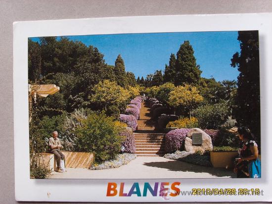 Postales: BLANES Jardin Bot&aacute;nico - Foto 1