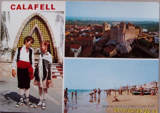 Postales: CALAFELL Diversos aspectos de la ciudad - Foto 1