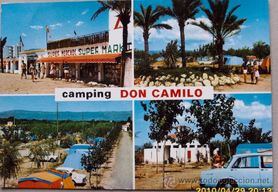 Cambrils Camping Don Camilo Comprar Postales De Cataluna En