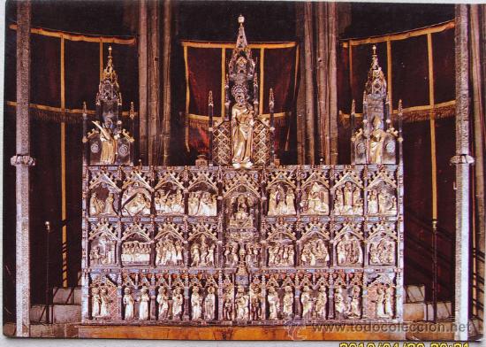 Postales: GERONA La Catedral Retablo G&oacute;tico - Foto 1