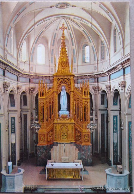 Postales: LA NOU Bergad&aacute; Esglesia Santuari de Lurdes