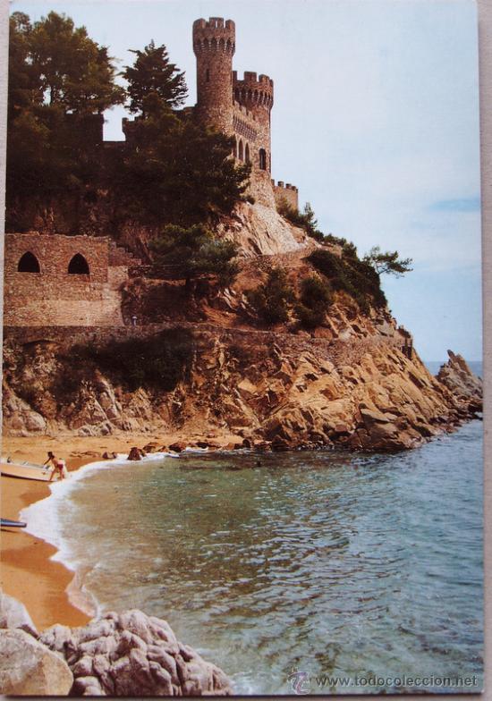 Postales: LLORET DE MAR Castillo Sa Caleta - Foto 1